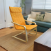 Kreslo LISA oranžové K79